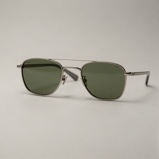 Polarized Navigator Sunglasses, Olive Lens