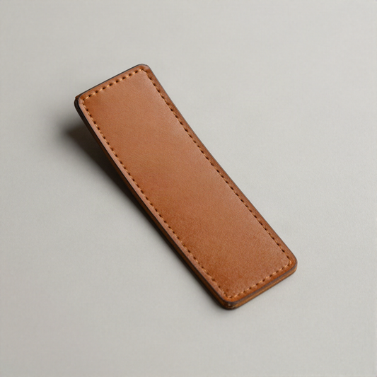 Leather Bookmark, Hand-Cut