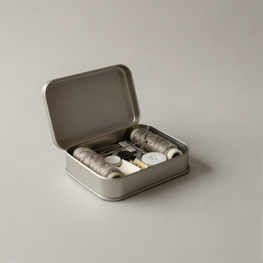 Travel Sewing Kit in Tin